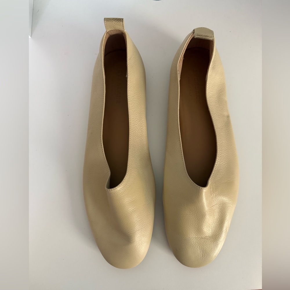 Everlane Women's The Italian Leather Day Glove cream Sz 9